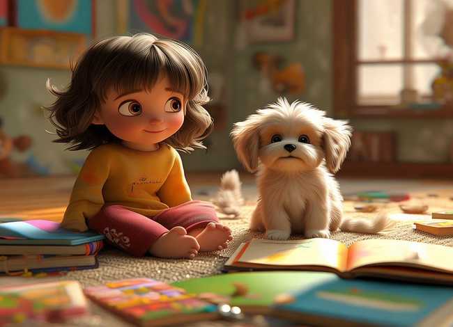 儿童关于狗狗的故事书、关于小狗的故事书