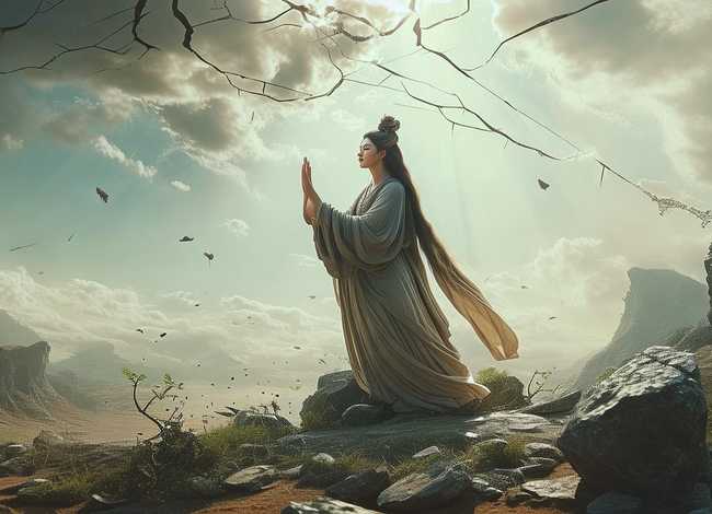 女娲补天简易故事，女娲补天的简易故事