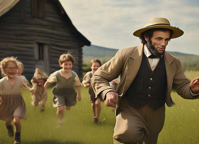 林肯的故事儿童版，林肯儿时故事