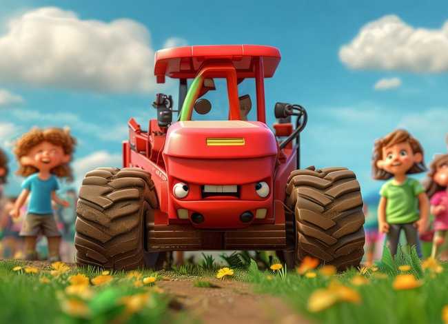 挖掘机的故事3-6岁儿童故事，幼儿故事挖掘机的故事