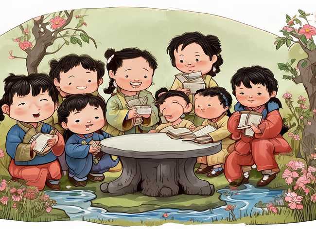 3-6岁儿童古诗故事书 幼儿古诗3-6岁