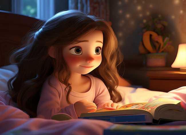 睡前故事 甜甜的；睡前故事 甜甜的小女孩