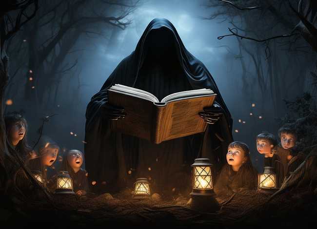 吓小孩童话故事，吓唬小孩的故事大全