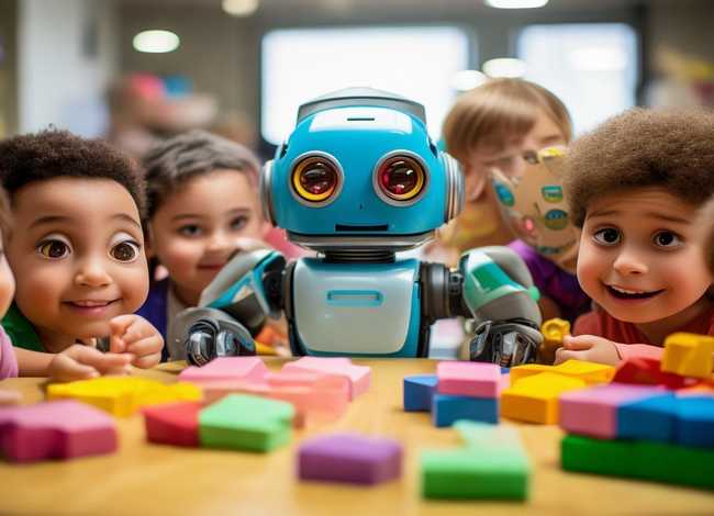 儿童机器人益智故事；机器人少儿故事