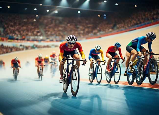 场地自行车比赛；场地自行车比赛为什么要往外圈