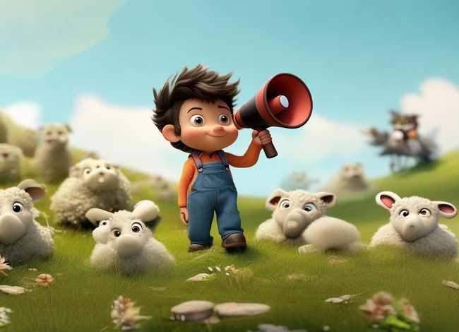 狼来了的故事儿童版音频；狼来了的故事语音版