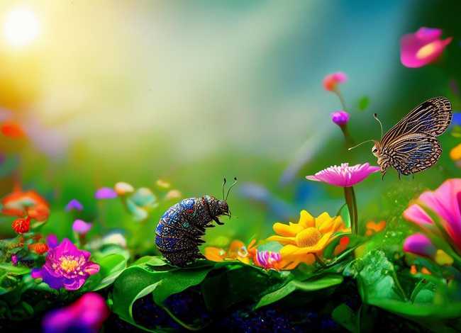 毛毛虫的小故事 毛毛虫的小故事100字左右