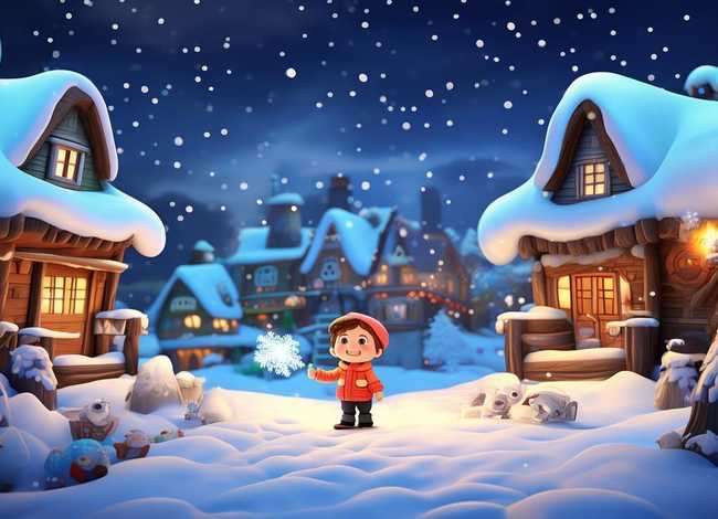 儿童故事下雪的秘密，下雪的故事幼儿视频