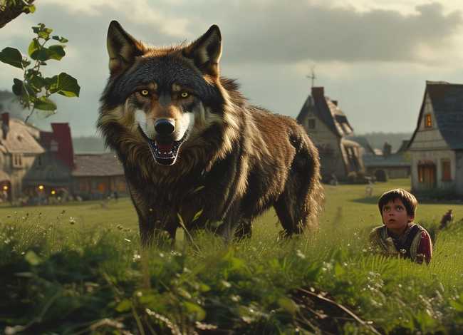 故事狼来了儿童、少儿故事狼来了的故事