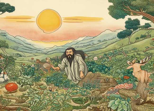 神农氏的故事 神农氏的故事联想到的成语