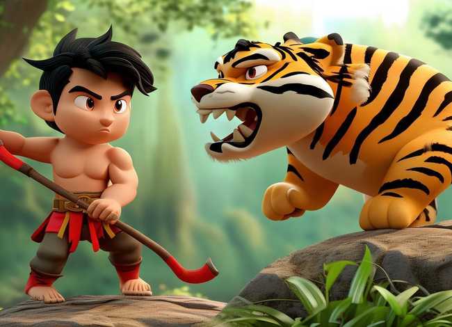 武松打虎的故事儿童版简短（武松打虎幼儿简短故事）