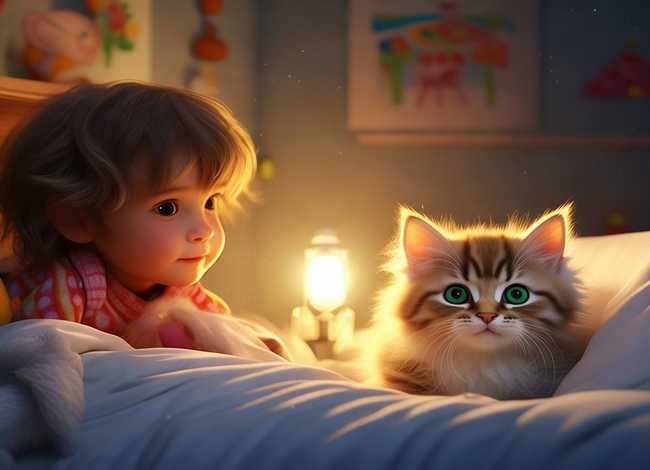 四岁儿童猫咪故事睡前小故事 - 四岁小孩故事睡前故事
