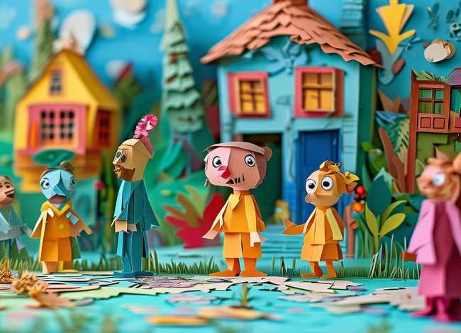 儿童故事立体手工，立体手工制作简单又漂亮故事