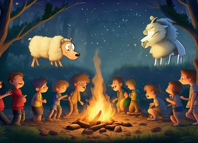 羊和狼的故事儿童故事；关于羊和狼的故事