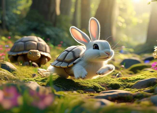 给孩子讲故事100篇（给孩子讲故事100篇兔子乌龟赛跑的故事）