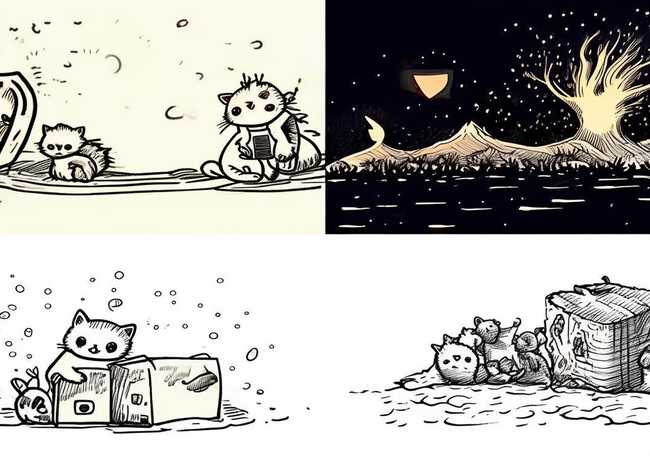 4幅简笔画一个故事带文字;4幅简笔画一个故事带文字怎么画 4幅简笔画一个故事带文字;4幅简笔画一个故事带文字怎么画