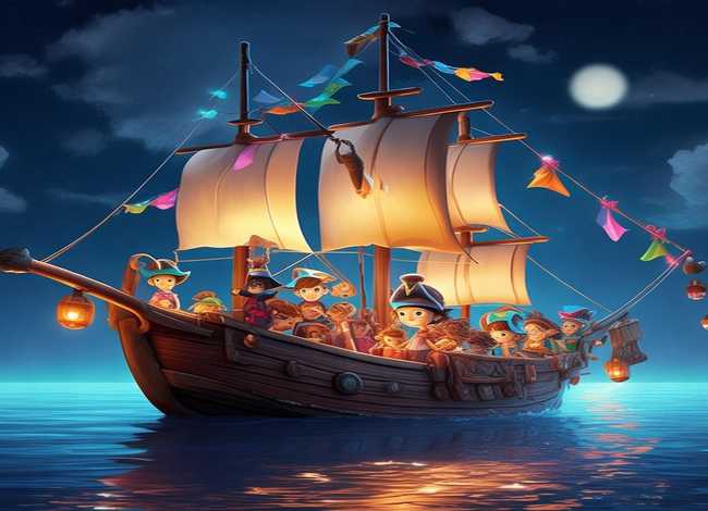 儿童睡前故事海盗的故事；睡前小故事海盗的故事