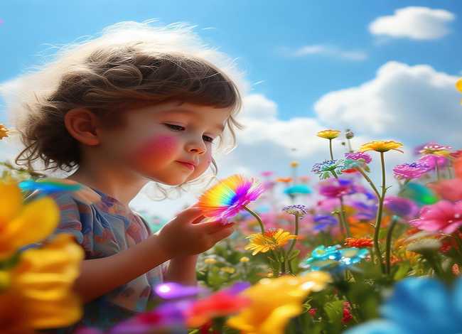 彩虹的花儿童故事;彩虹色的花故事视频幼儿版 彩虹的花儿童故事;彩虹色的花故事视频幼儿版