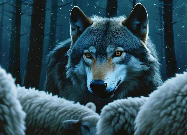 狼和羊的故事；狼和羊的故事中狼的特点