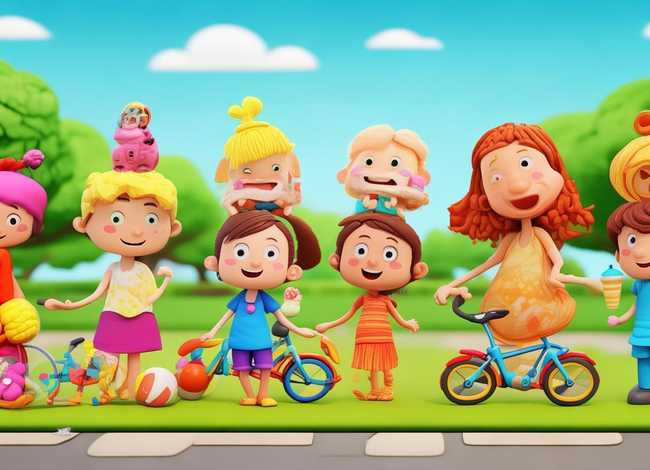 儿童连环画6张简单；儿童连环画6张简单又可爱