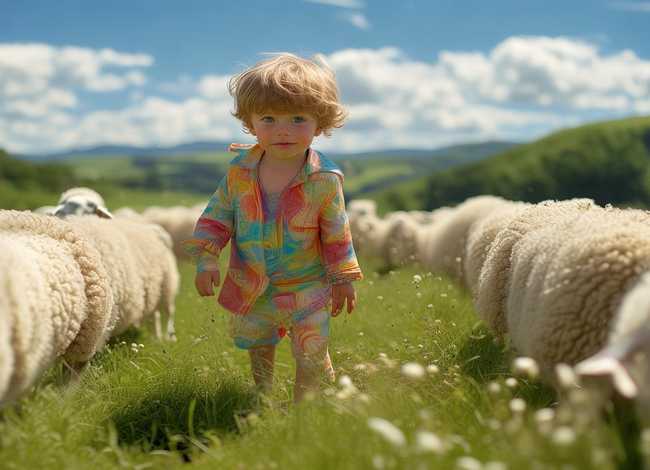 儿童故事放羊的故事（小孩放羊的故事视频）