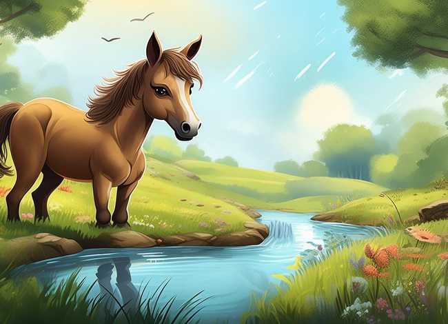 儿童故事小马过河的故事在线听 - 少儿故事小马过河的故事在线听