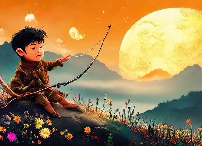 儿童讲述后羿的故事、后羿的故事主要讲了什么