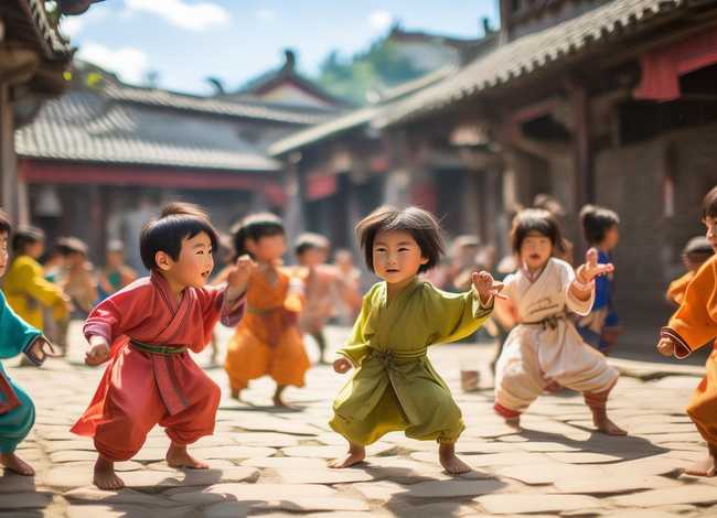 散打儿童动画；散打儿童动画图片