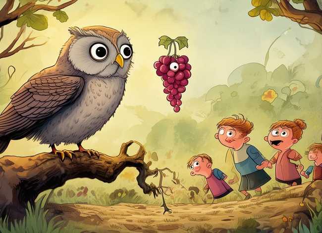 儿童故事葡萄是酸的、葡萄是酸的寓言故事告诉我们什么