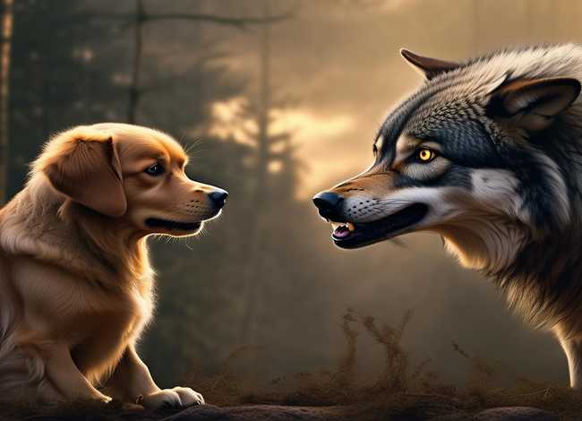 儿童睡前故事小花狗智斗大饿狼（小狗智斗大灰狼的故事）