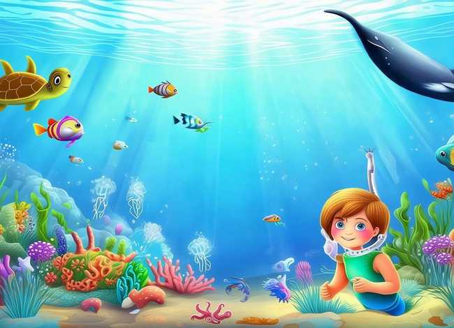 儿童故事海洋生物，海洋生物故事文字版