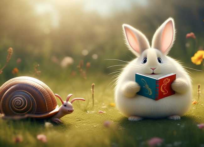 兔子和蜗牛绘本故事完整版，兔子和蜗牛绘本故事完整版免费阅读