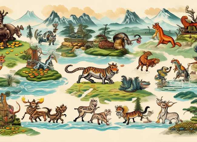 十二生肖故事图片(十二生肖故事图片和文字完整) 十二生肖故事图片(十二生肖故事图片和文字完整)