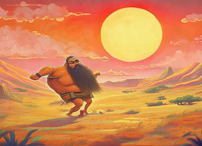 夸父追日的故事儿童演讲 夸父追日的幼儿故事