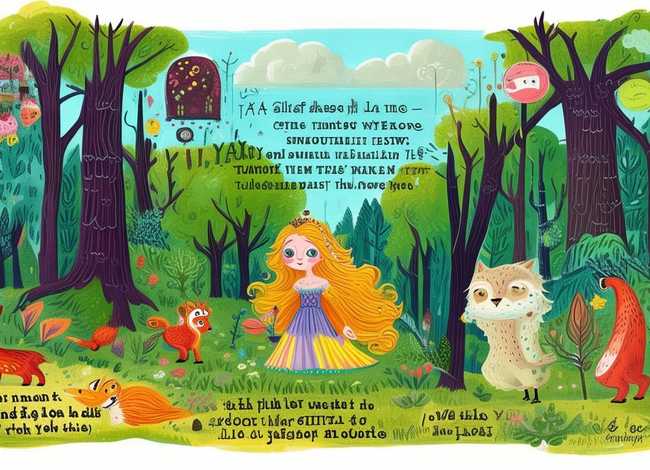 英语童话故事手抄报内容有图有英文（英语童话手抄报文字素材）