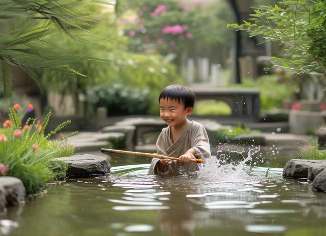 王羲之的童年故事；王羲之幼时的故事