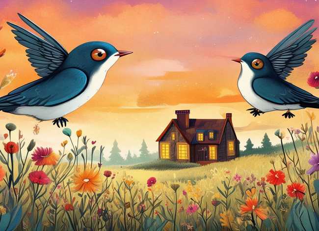 关于燕子的儿童故事，关于燕子的绘本故事