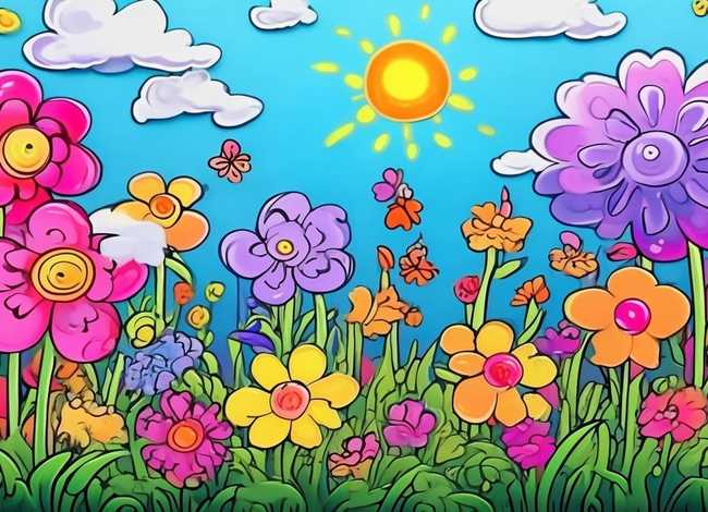 儿童手绘图片 儿童手绘图片简单漂亮