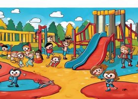 儿童连环画图；儿童连环画图片6张 简单