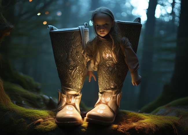 大靴子故事；大靴子的故事