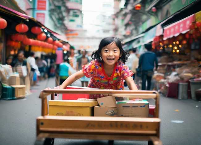 粤语绘本故事 粤语绘本故事小红去送货