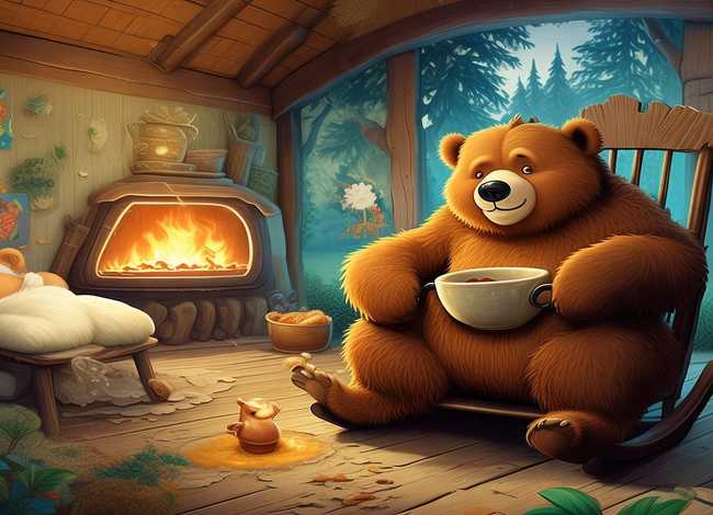 《三只熊》儿童故事完整版 - 经典绘本《三只熊的故事》