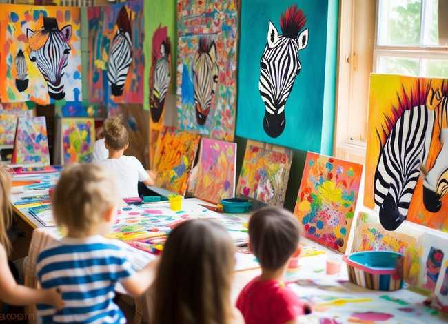 儿童绘本有声故事彩色斑马（彩色斑马儿童美术）