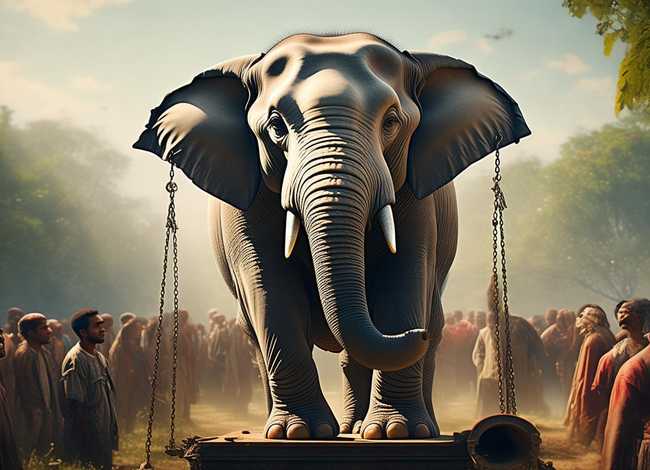 大象称重故事 - 大象称重故事简介 大象称重故事 - 大象称重故事简介