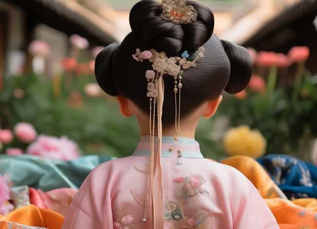 汉服儿童发型图片、汉服儿童发型图片大全 汉服儿童发型图片、汉服儿童发型图片大全