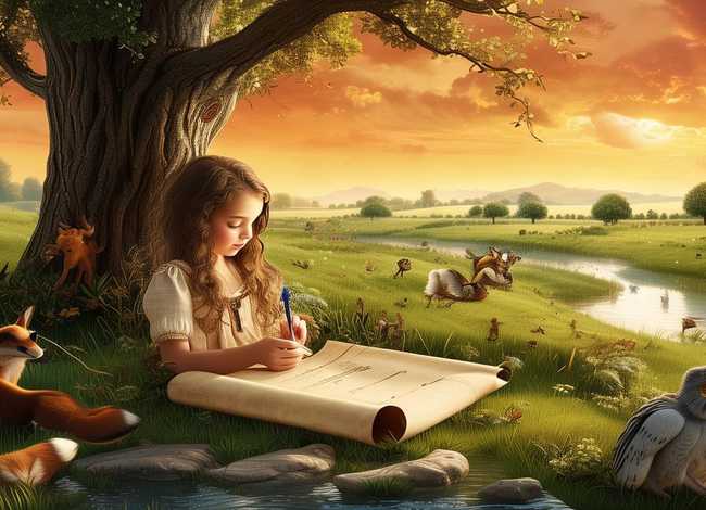 英语童话故事怎么画（英语小故事图片怎么画）