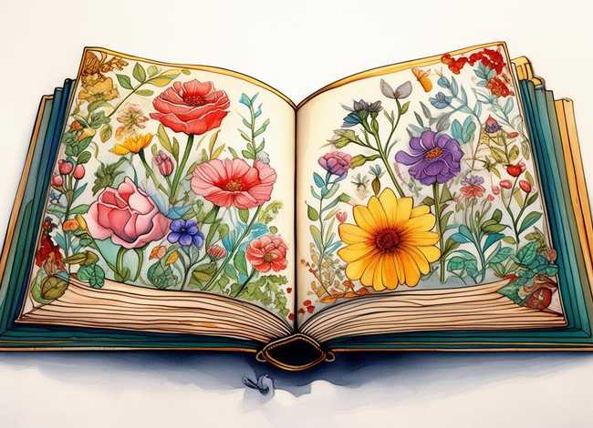 花朵的故事，花朵的故事书