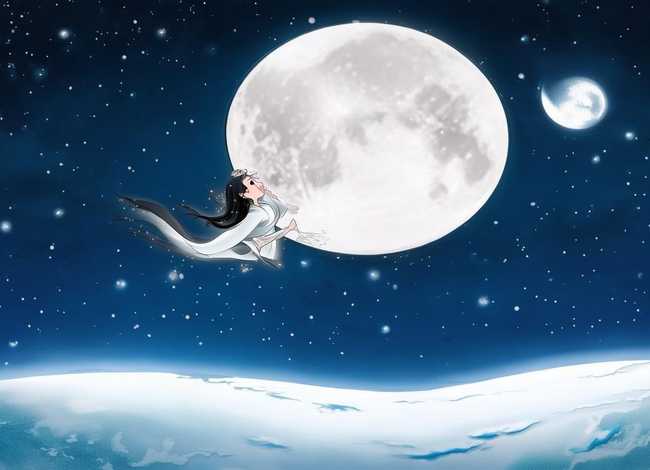 嫦娥奔月的故事儿童版绘本（嫦娥奔月的故事绘本故事）