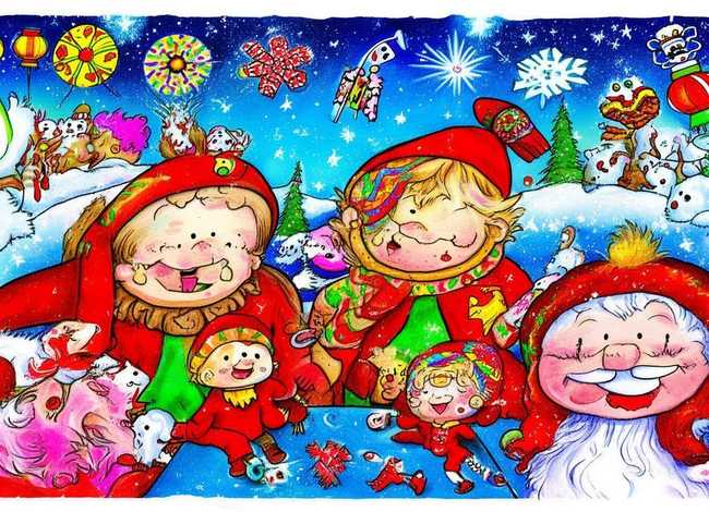 元旦节儿童手抄报诗歌故事童谣 元旦手抄报的儿歌