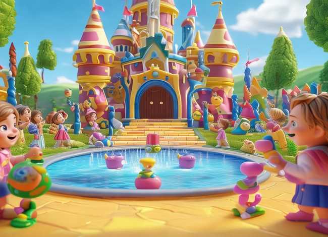 儿童游乐园故事书，游乐园故事幼儿园